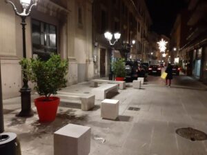 Restyling di via della Vittoria: taglio del nastro