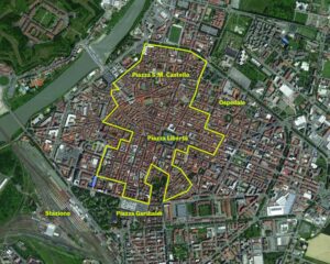 Centro di Alessandria senza veicoli a motore. Sei favorevole o contrario?