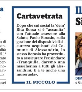 Furia (Pd) contro Borasio. Segretario, ma è ‘solo’ satira…