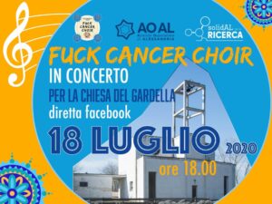 FuckCancer Choir in concerto per la chiesa di Gardella