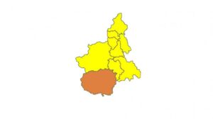 Il Piemonte torna in zona gialla