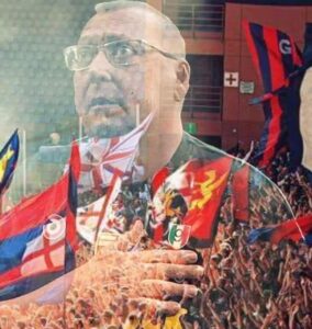 “Ciao Roby, il popolo grigio ti saluta”