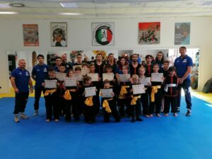 Accademia Wushu Sanda, quattro cinture nere