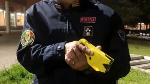 “Lunedì 18 luglio il taser arriva ad Alessandria, Cuneo e Verbania”