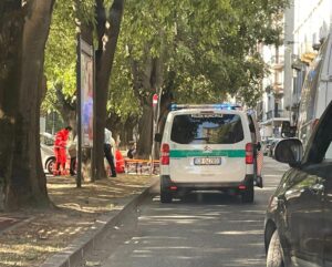 Via XX Settembre: investimento, un ferito