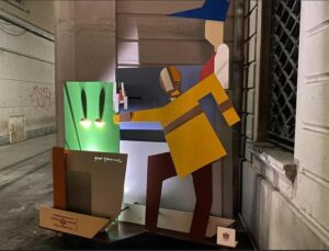 Vandalizzata nuovamente la statua del Baleta