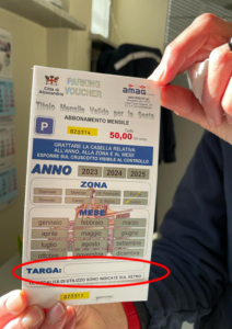 Amag Mobilità: “Ricordate la targa sui voucher”. Partiti i lavori in piazza