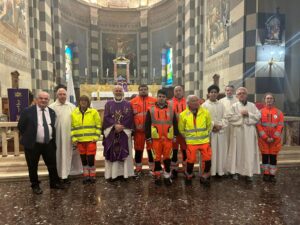 Alessandria, la “Messa dei volontari” al rione Cristo