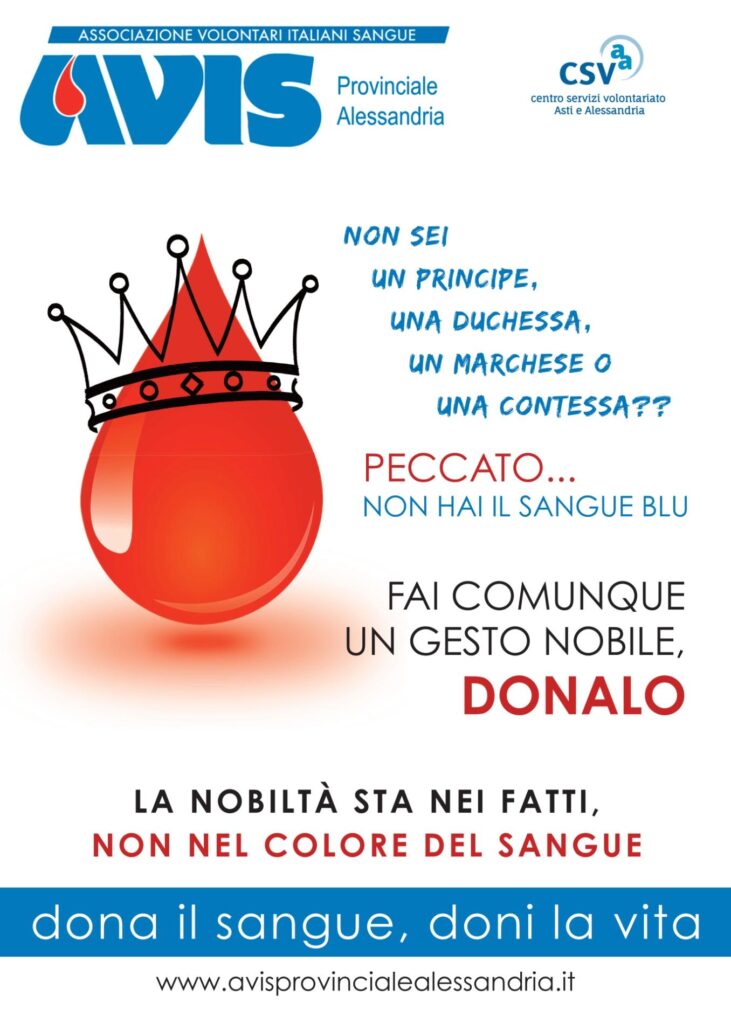 Al Via La Campagna Di Sensibilizzazione Alla Donazione Del Sangue ...