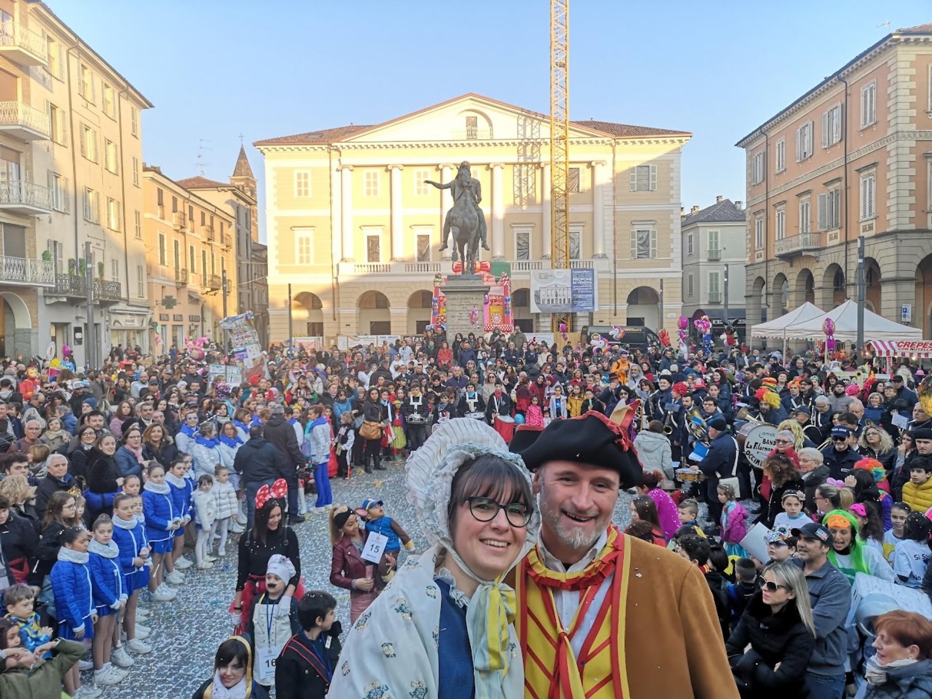 Carnevale di Casale: Catlinin e Gipin sono Katia e Josif