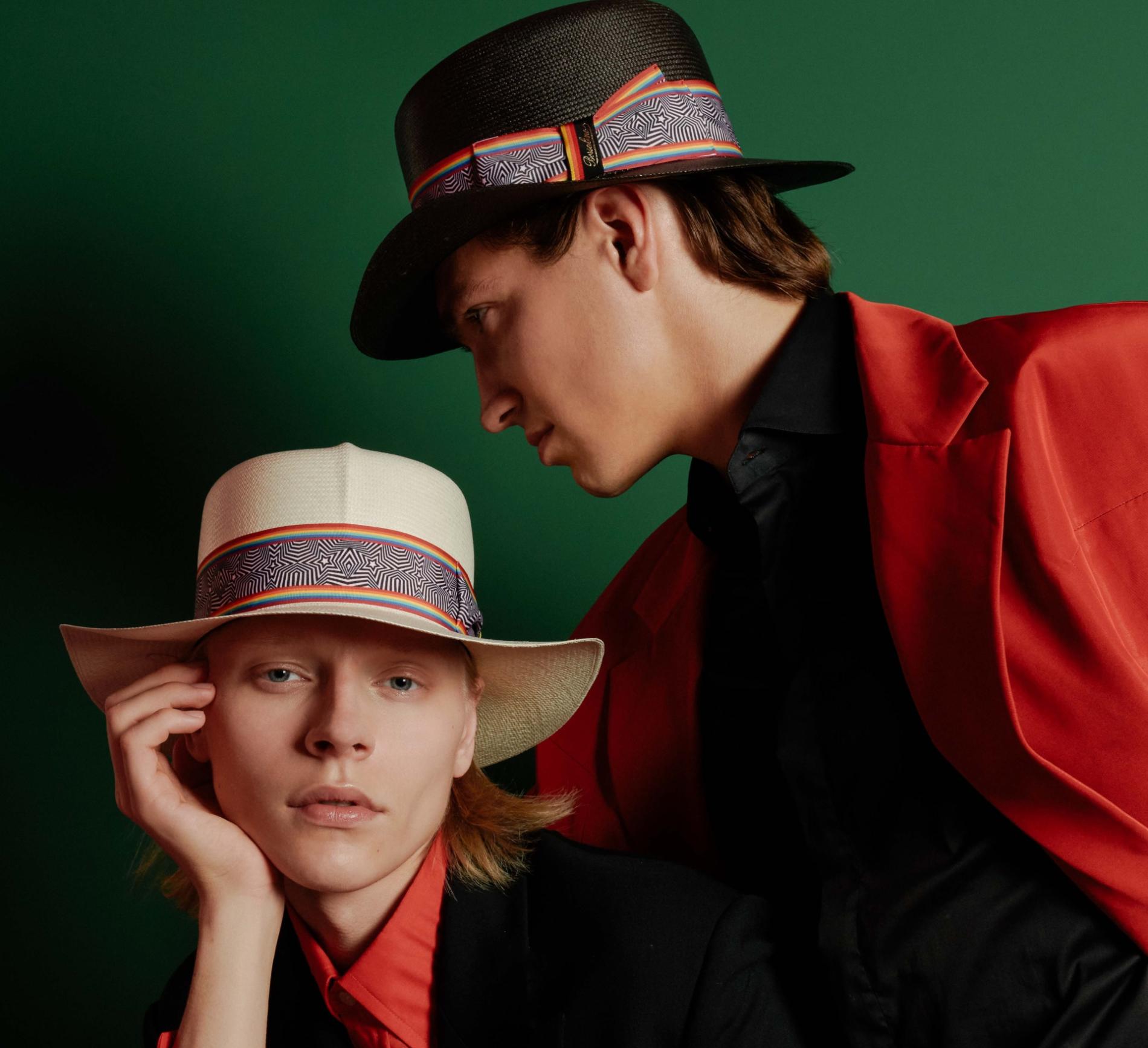 I cappelli Borsalino al 70° Festival della moda maschile