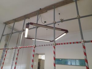 Pericolo crollo? Puntellato l’ufficio del procuratore: ora verifica statica del palazzo di Giustizia