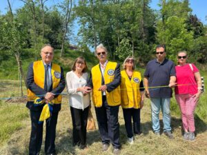 Forte Acqui, cinque piante in memoria di soci Lions