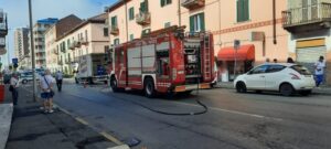Corso Acqui: sversamento liquido infiammabile dopo l’incidente