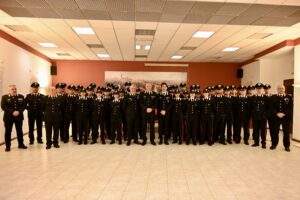 Quarantatré giovani carabinieri assegnati al Comando Provinciale