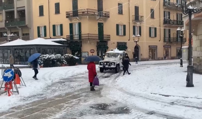 Alessandria: neve in provincia, disagi molto contenuti