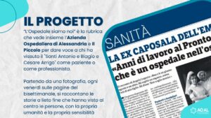 Alessandria, sabato apre la mostra ‘L’Ospedale siamo noi’