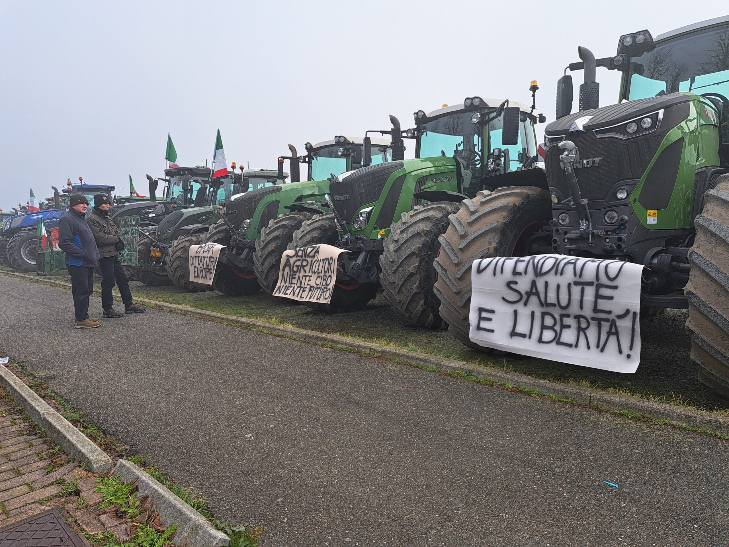 Alessandria Disagi Al Traffico Per Il Corteo Dei Trattori