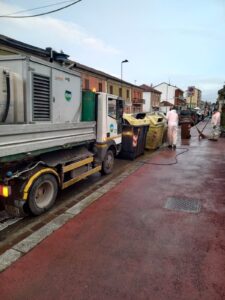 Spinetta Marengo: Amag Ambiente, pulizie in via Genova