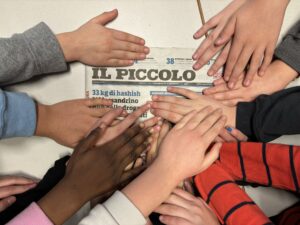 La Primaria Zanzi in visita alla redazione de Il Piccolo