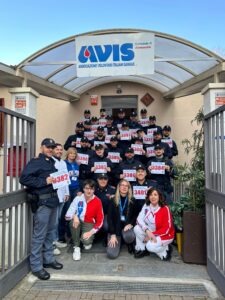 Alessandria: alla “Maratona del donatore” 90 allievi poliziotti