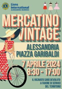 Alessandria: oggi il mercatino vintage in piazza Garibaldi
