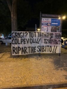 Alessandria Calcio, gli Ultras: “Tutti colpevoli”