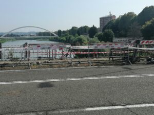 Alessandria, dopo la tragedia, ponte Tiziano chiuso fino a lunedì 19