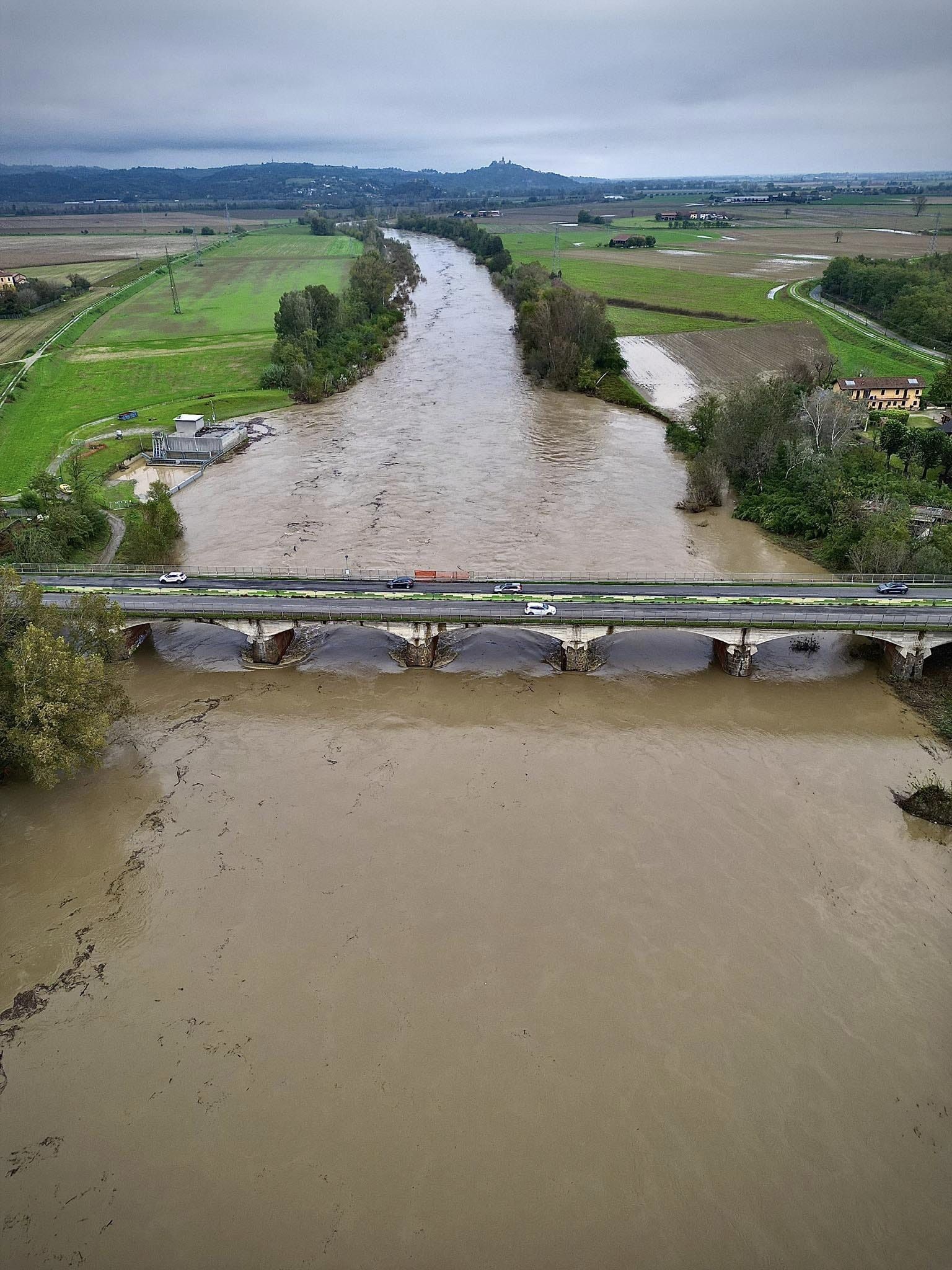 Maltempo: lunga durata della piena del Bormida, la coda nel pomeriggio