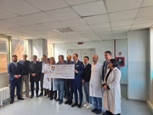 Cirio e due assessori per una donazione all’Ospedaletto