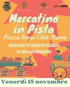 EuroPista, appuntamento col Mercatino