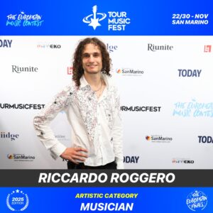 Riccardo Roggero alle finali nazionali del Tour Music Fest 2025