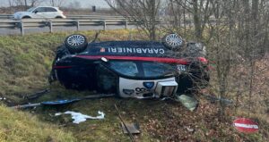 Quattordio, incidente: coinvolti i Carabinieri