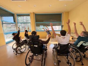 Danzaterapia al Borsalino per pazienti con lesione midollare
