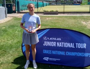 Iris Grosso sesta ai Campionati Britannici Under 14 su erba