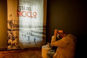 Museo ACdB, ciclisti americani in visita ad Alessandria