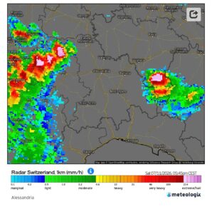 Maltempo, in arrivo temporali: allerta per grandine, vento forte e piogge intense